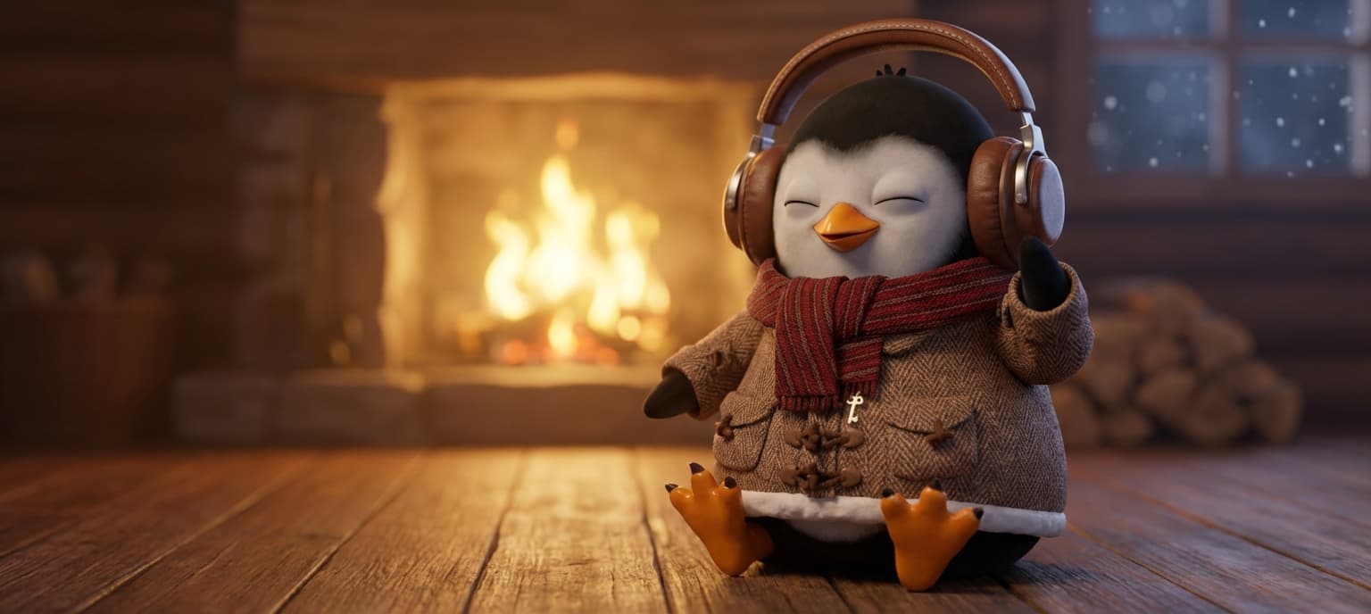Dora listening to music